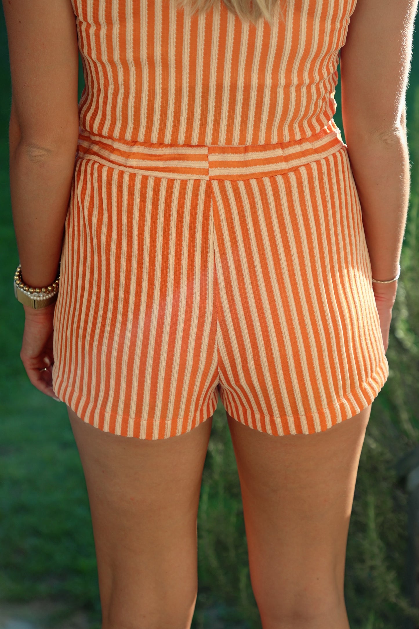 Sunny Glow Striped Set