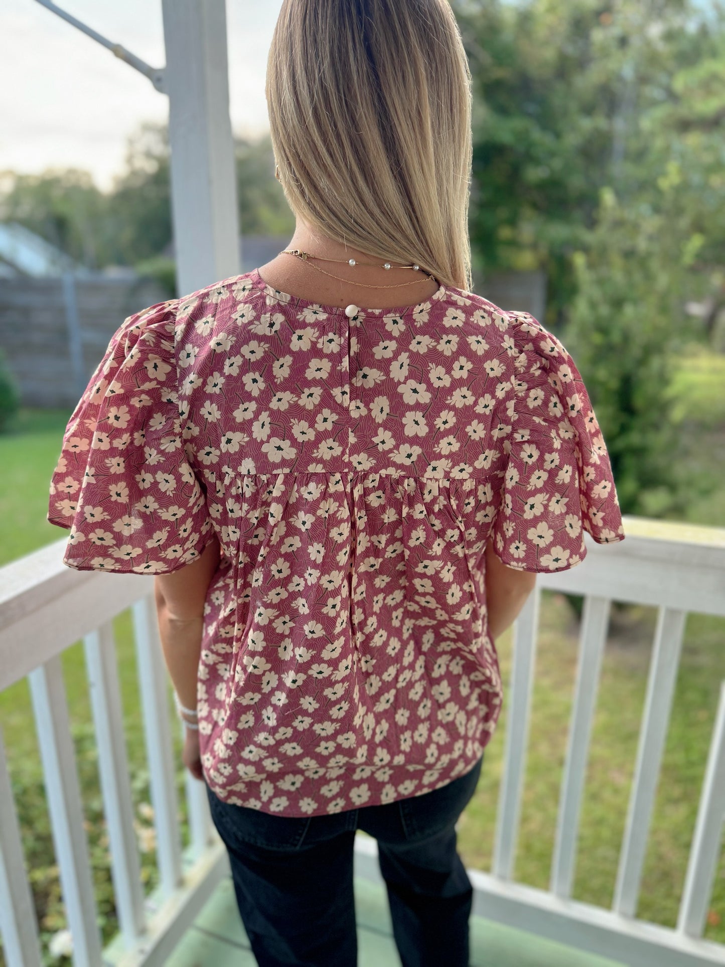 Wild Rose Blouse