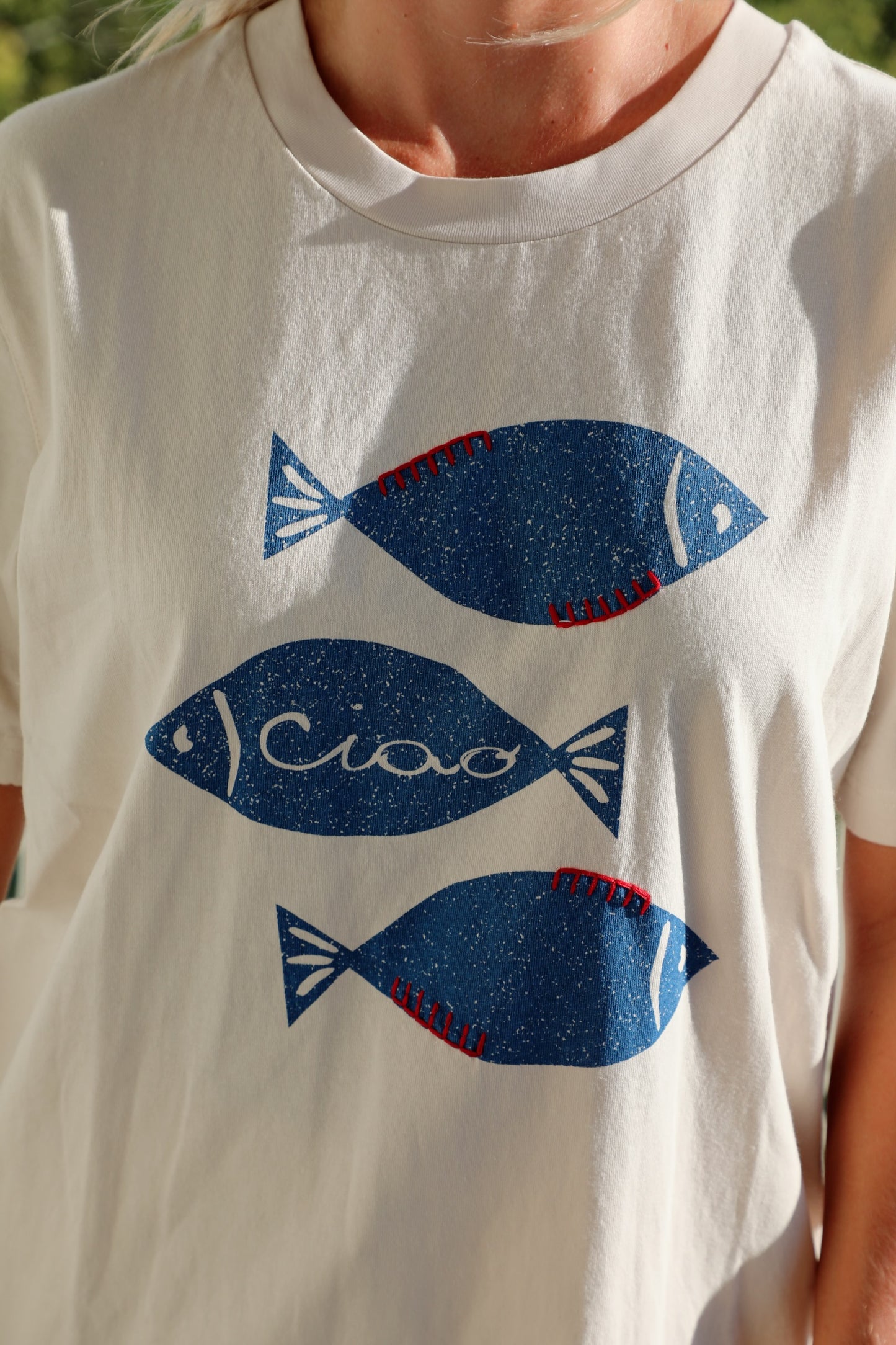 “Ciao” Fish Graphic Tee