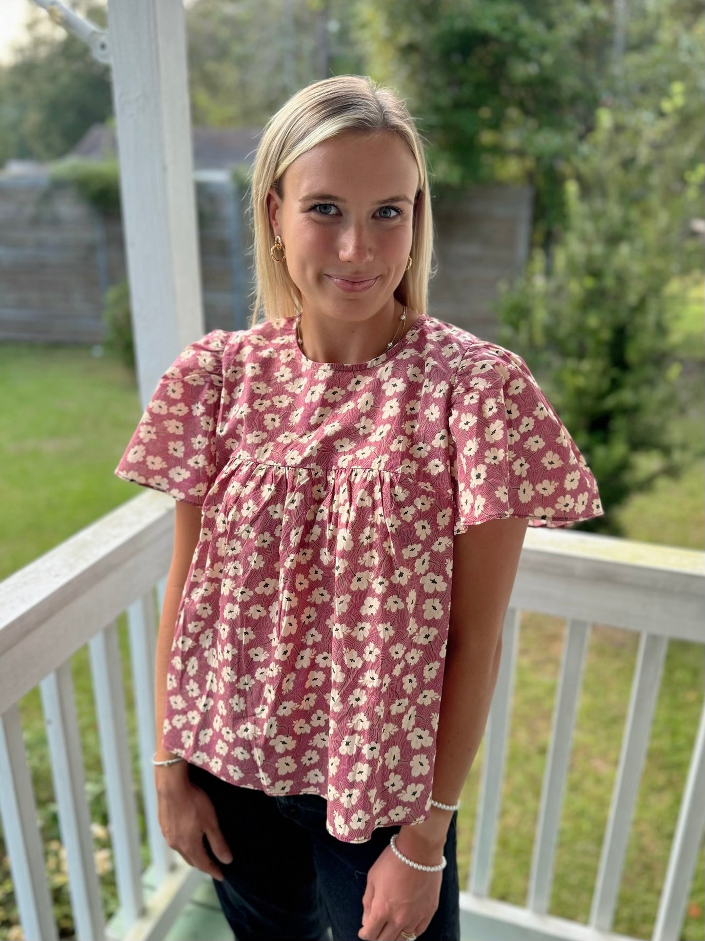 Wild Rose Blouse