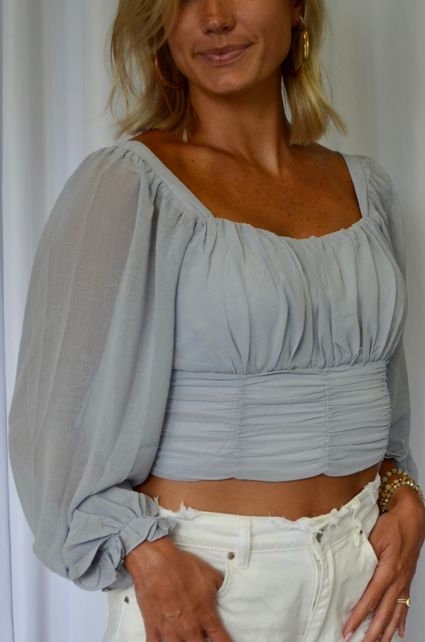 Square Neck Tops