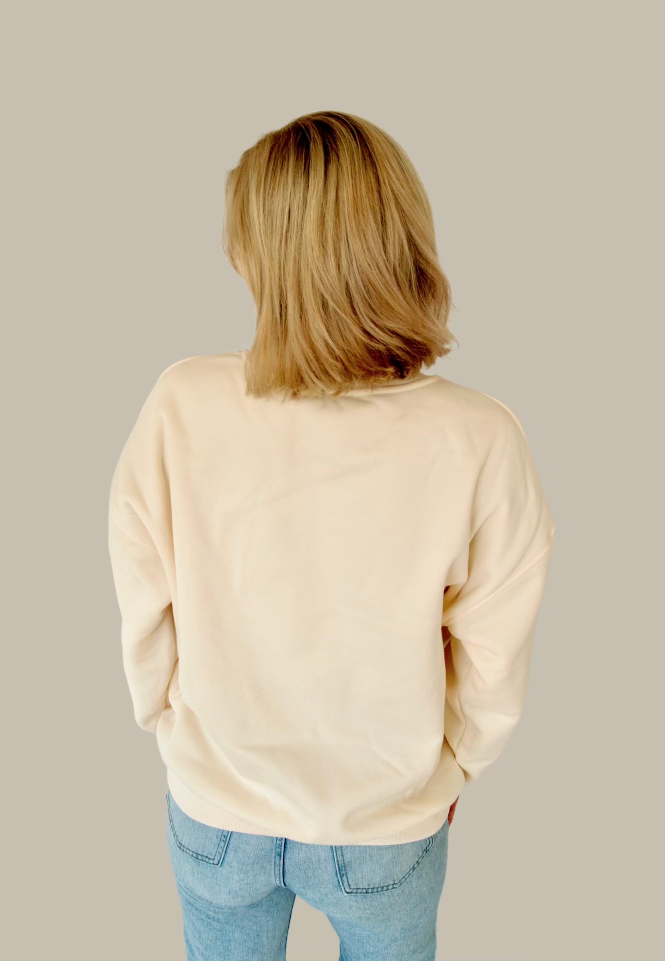 "MAMAHOOD" Fleece Sweatshirt