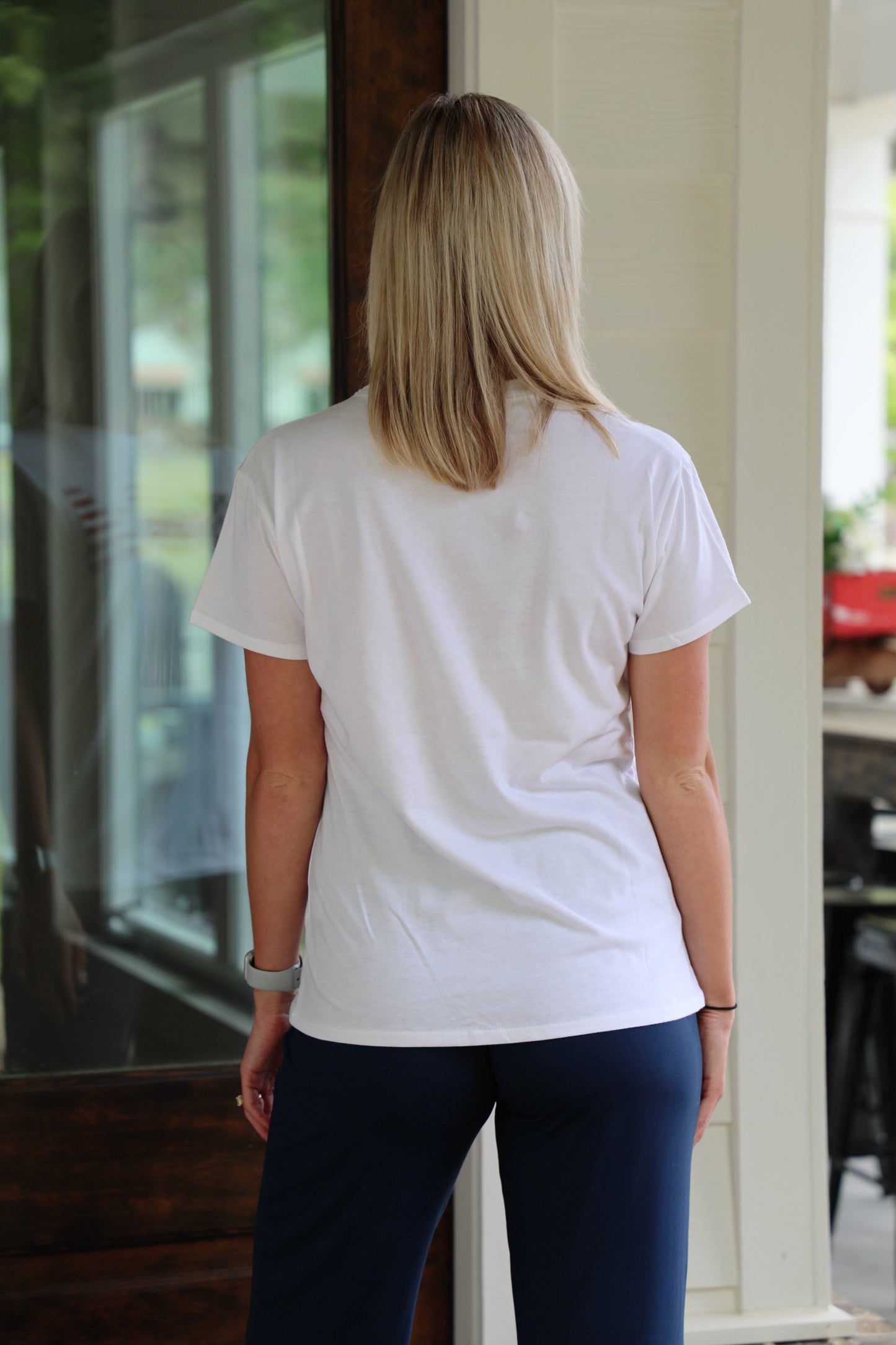 "USA" Flag Graphic Top