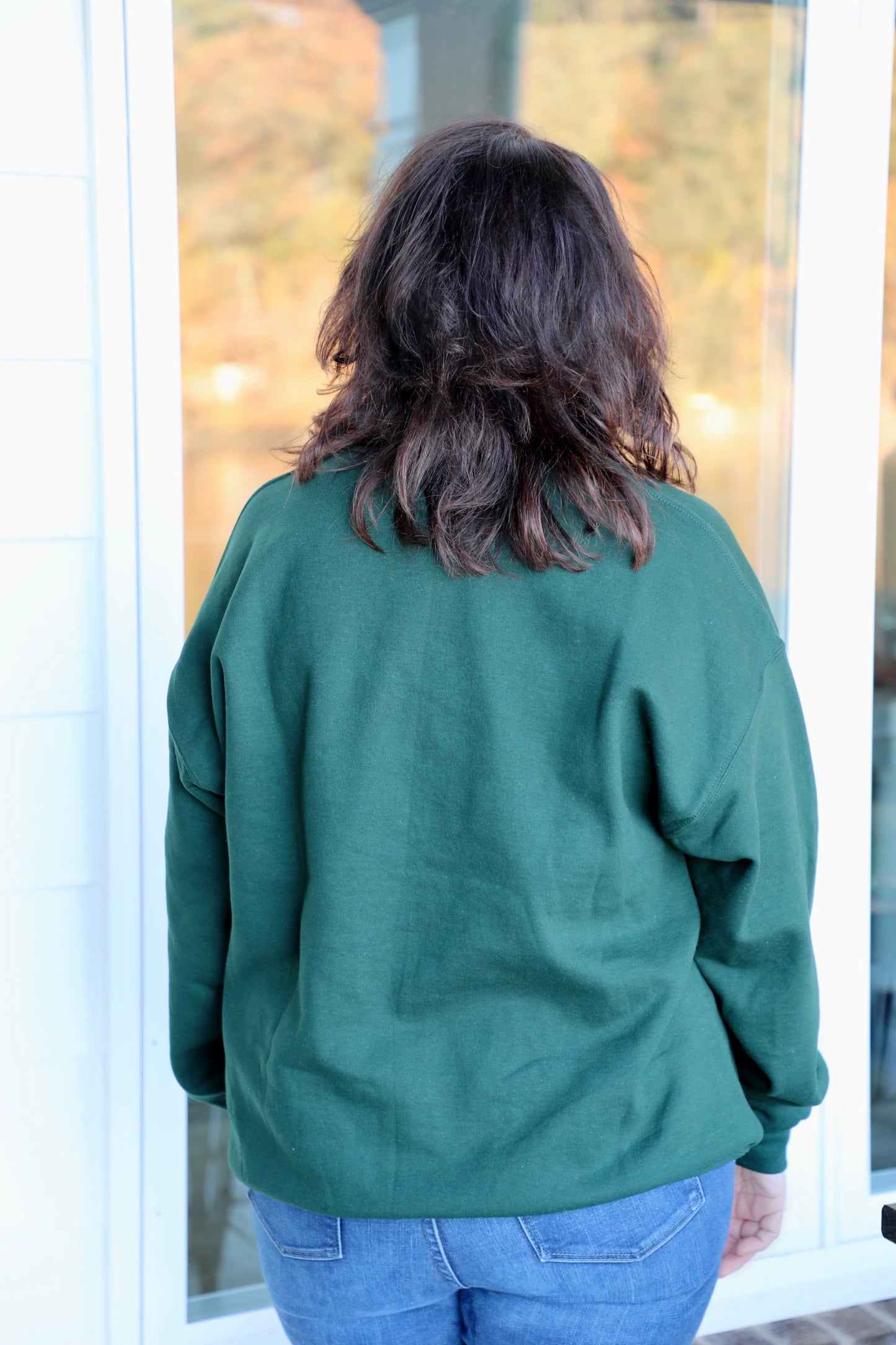 "Merry & Bright" Christmas Tree Sweatshirt