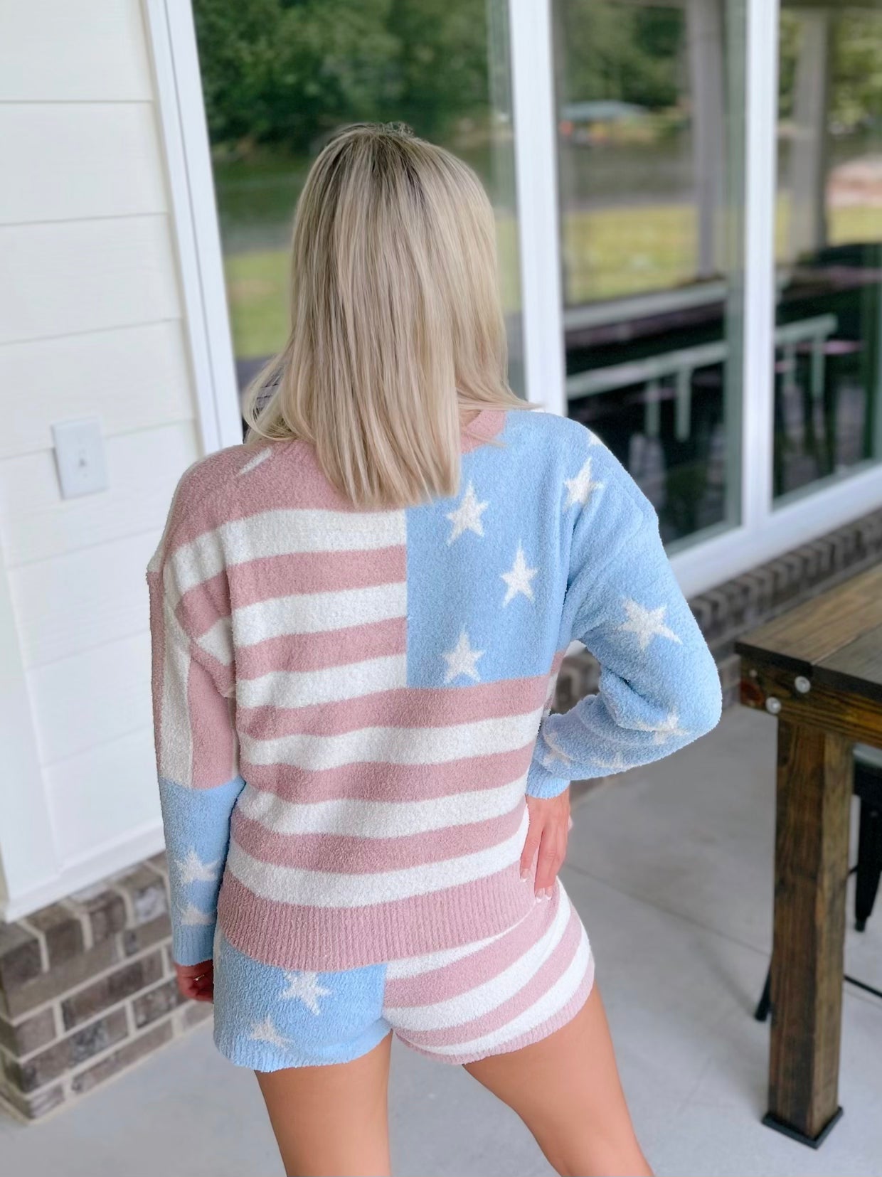 American Flag Lounge Set