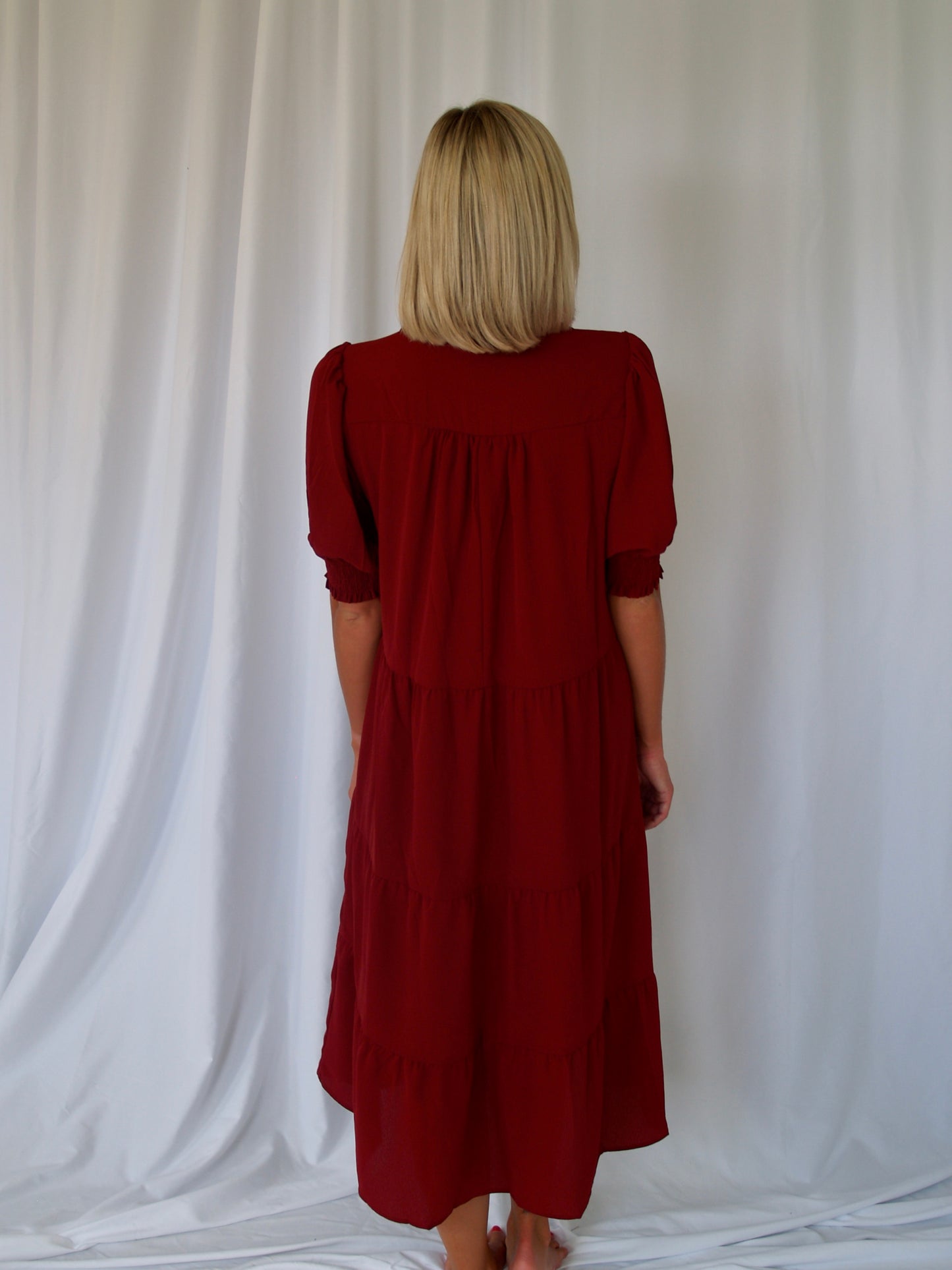 Collared Maxi Dress