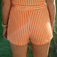 Sunny Glow Striped Set