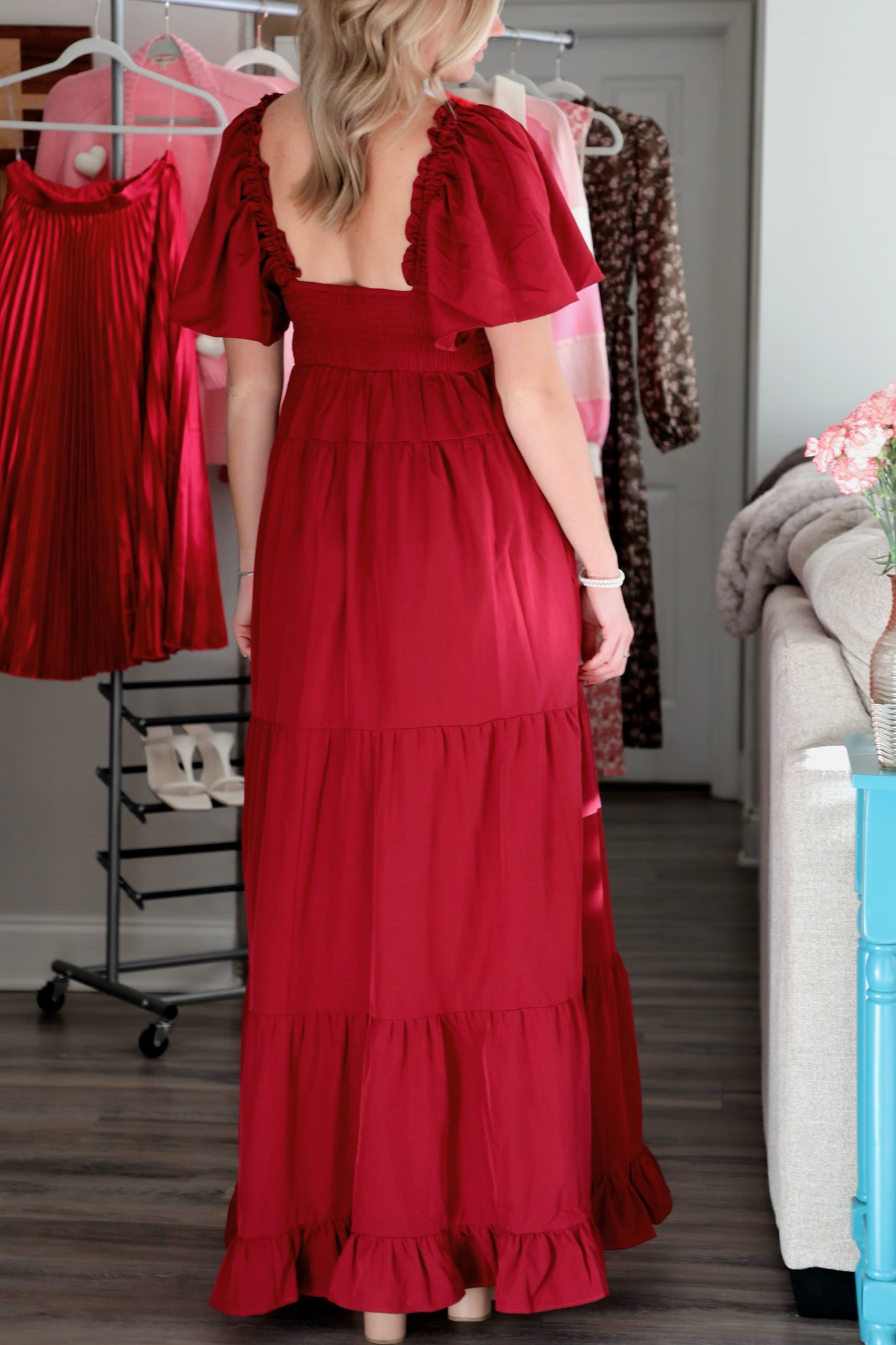 Romantic Tiered Maxi Dress