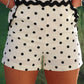 Polka Dot Cotton Set With Ric Rac Trim