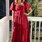 Romantic Tiered Maxi Dress