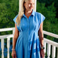 Collared Pintuck Harbor Dress