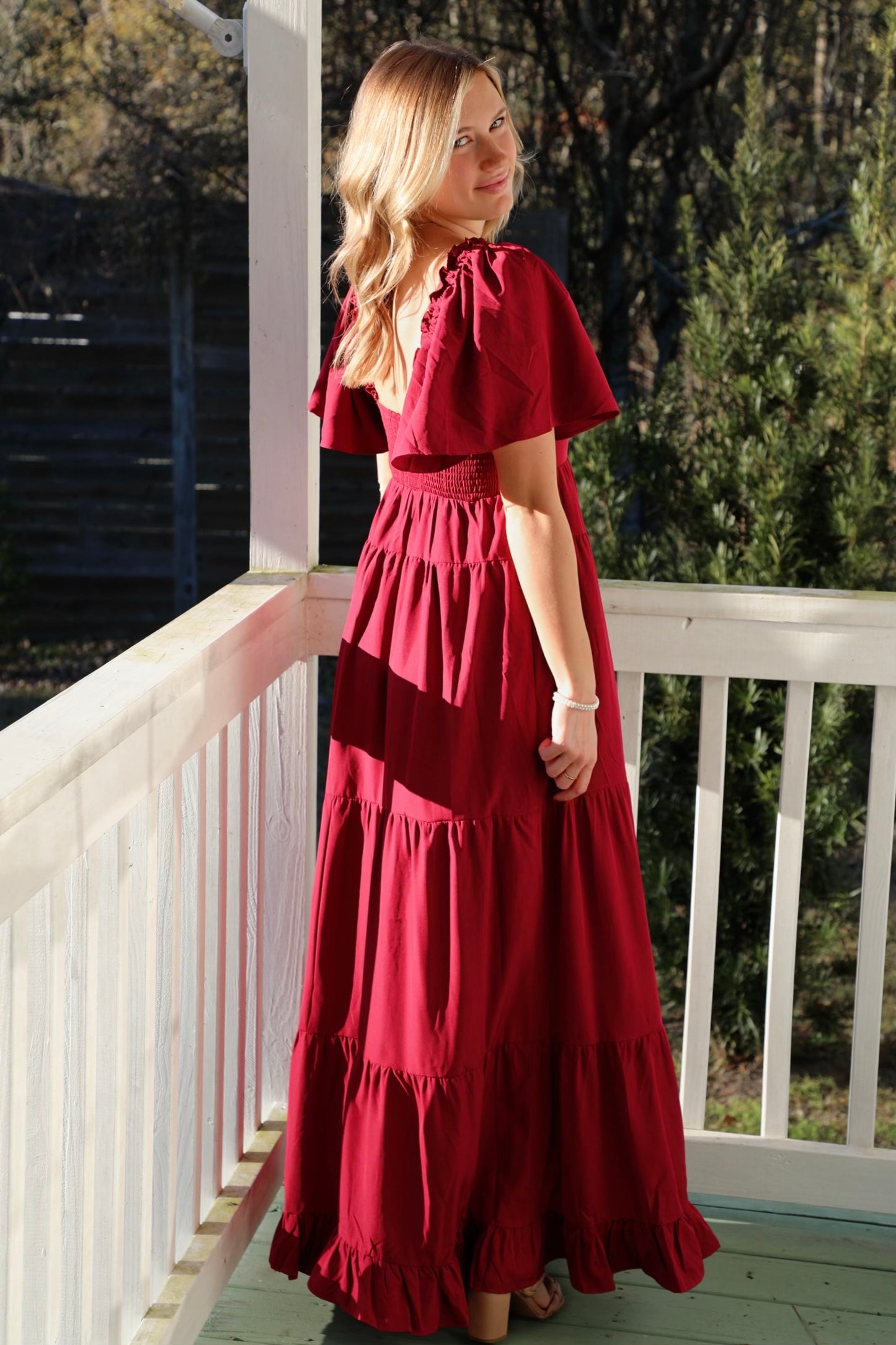 Romantic Tiered Maxi Dress