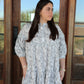 A-Line Tiered Floral Dress