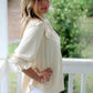 Piper Lace Button-Up Blouse
