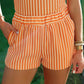 Sunny Glow Striped Set