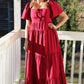 Romantic Tiered Maxi Dress