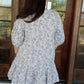 A-Line Tiered Floral Dress