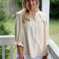Piper Lace Button-Up Blouse