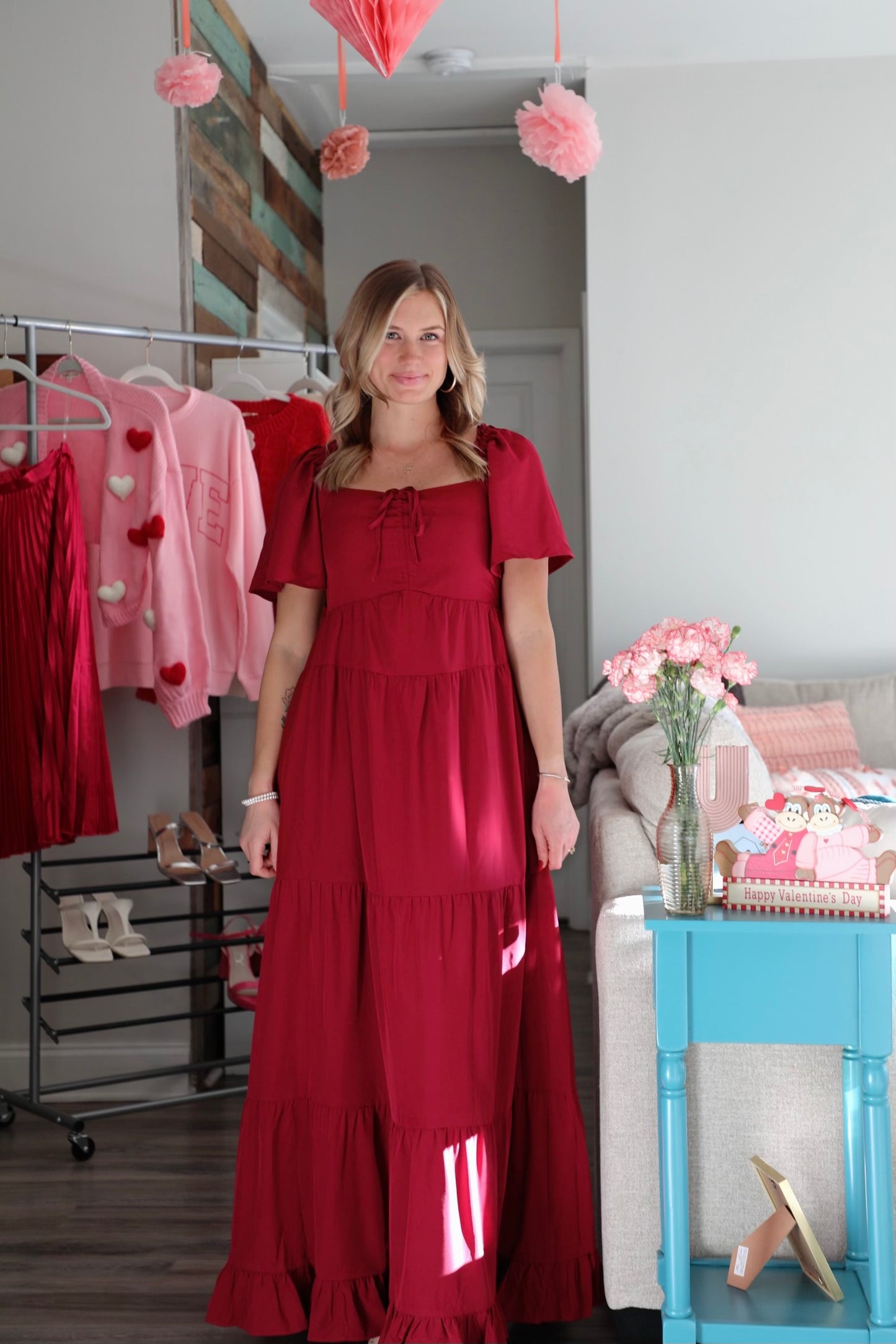 Romantic Tiered Maxi Dress