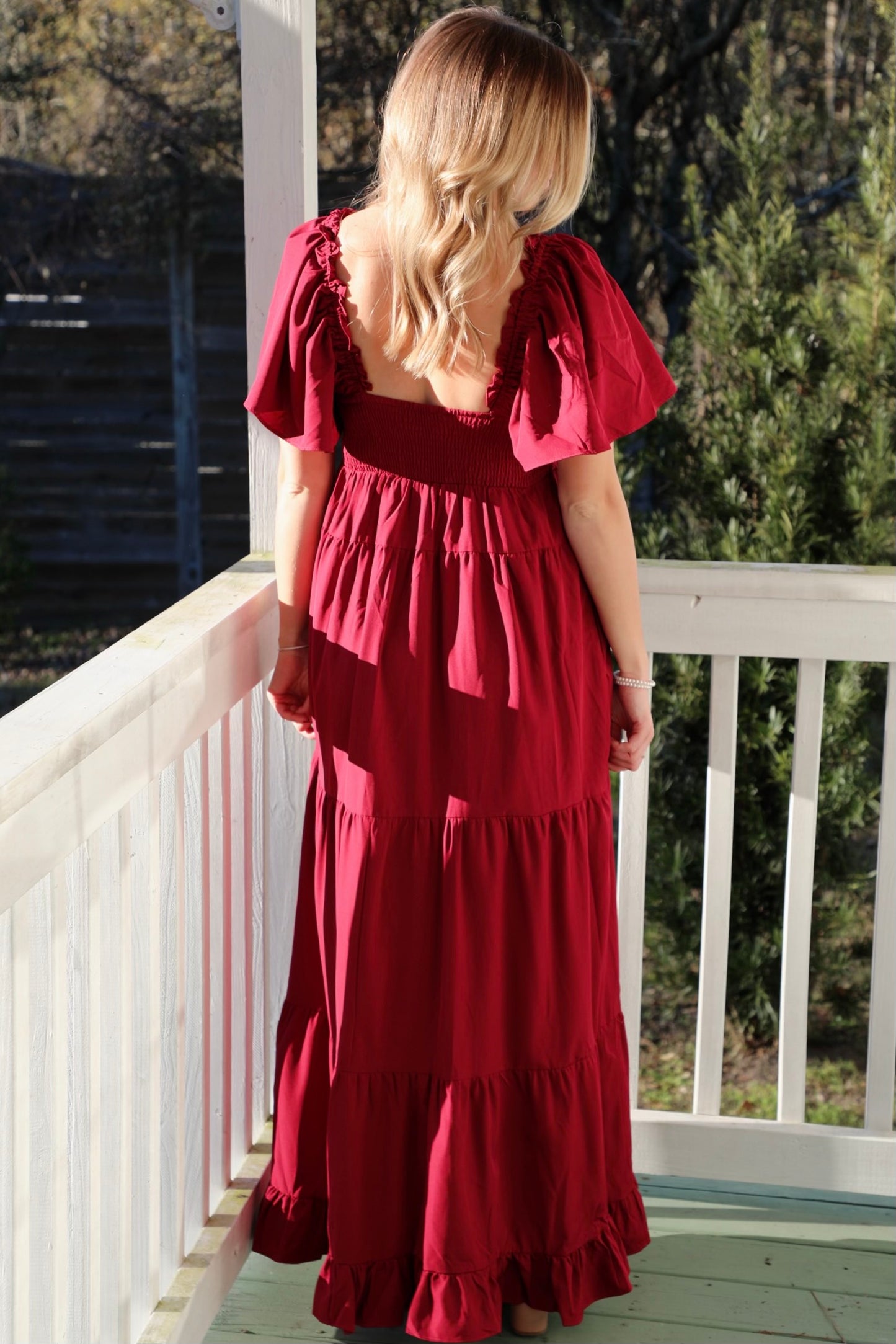 Romantic Tiered Maxi Dress