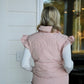 Ruffle Sleeve Front Detailed Padded Puffer Vest